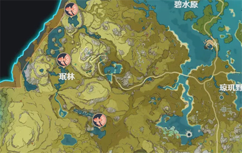 原神花鳉在哪钓 花鳉分布位置