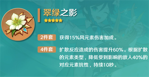 原神温迪圣遗物及武器搭配推荐 2023温迪装备搭配攻略
