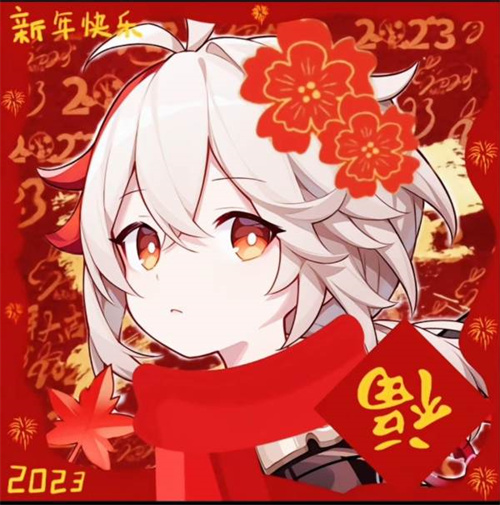 原神过年头像大全 2023年新春红围巾头像有哪些