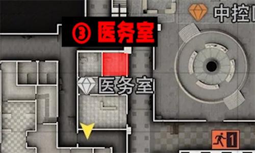 暗区突围电视台钥匙房位置一览