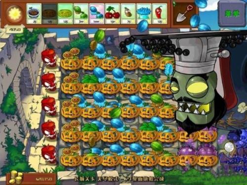 草木大战僵尸长城版