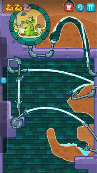 鳄鱼小顽皮热钟情洗澡