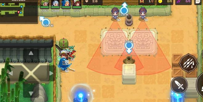 坎公骑冠剑消逝之都粮库怎么过