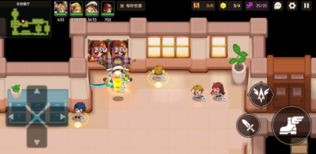 坎公骑冠剑自助餐厅怎么三星通关