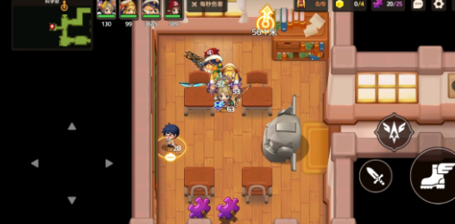 坎公骑冠剑科技部怎么收集三块碎片