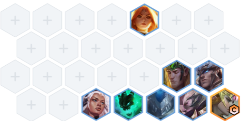 云顶之弈11.10六骑士天使主c阵容推荐