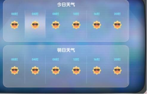 摩尔庄园手游怎么看天气