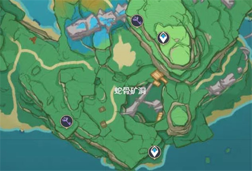 原神稻妻地灵龛位置分布图
