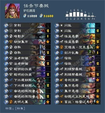 炉石传说天梯排行榜卡组推荐