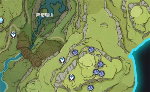 原神树王圣体菇采集位置推荐 树王圣体菇分布图