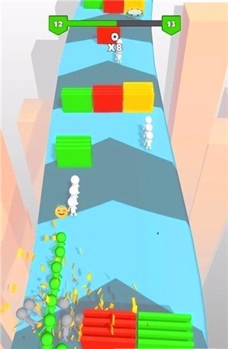 人群蛇形走位截图2