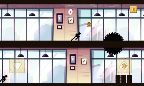 黑衣人跑酷截图3