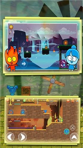 森林冰火人勇闯神庙截图3