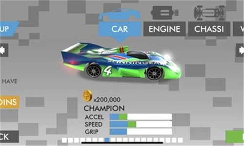 高科技赛车轨道赛车模拟截图1