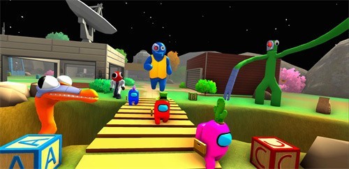 彩虹朋友太空狼人杀3D截图1