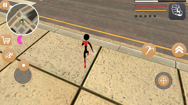 火柴人绳索英雄2中文版