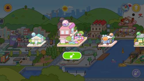 米加小镇全球模拟器