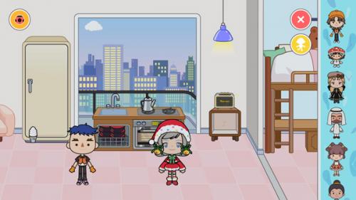 米加小镇全球模拟器