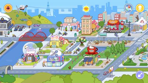 米加小镇全球模拟器