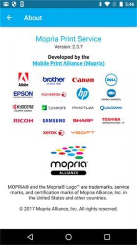 mopria print service