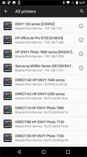 mopria print service