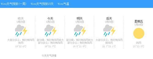 vivo天气app官方版下载
