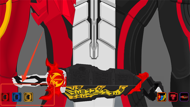 假面骑士圣刃腰带模拟器