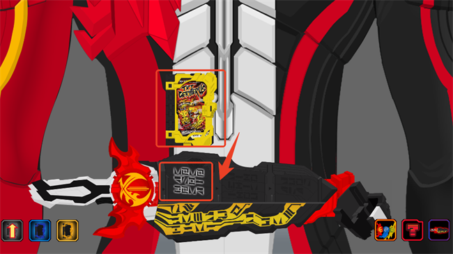 假面骑士圣刃腰带模拟器