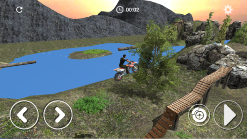 摩托骑士越野摩托比赛